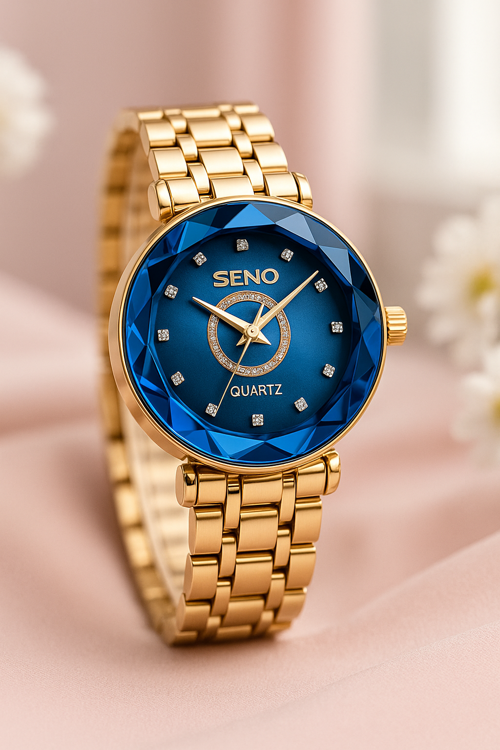 Reloj Metalico marca SENO