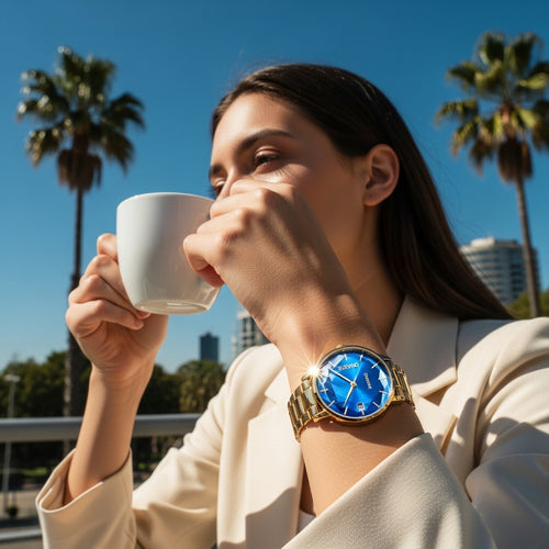 Reloj Metalico marca SENO