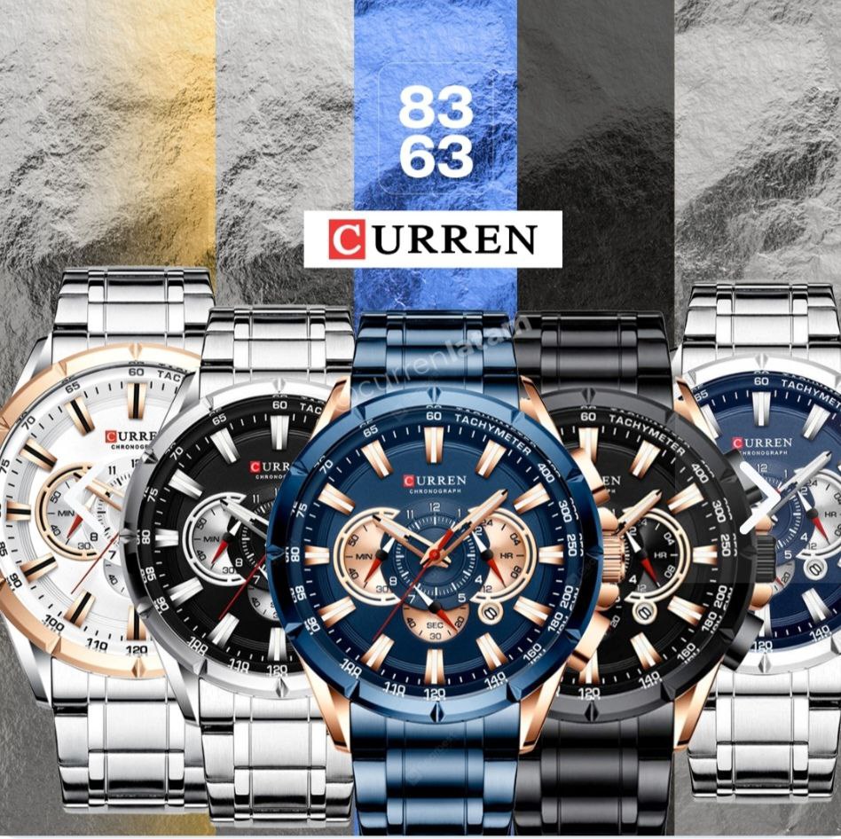 Reloj Curren 8363 Cuarzo Acero Inoxidabl