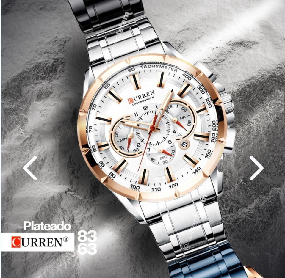 Reloj Curren 8363 Cuarzo Acero Inoxidabl