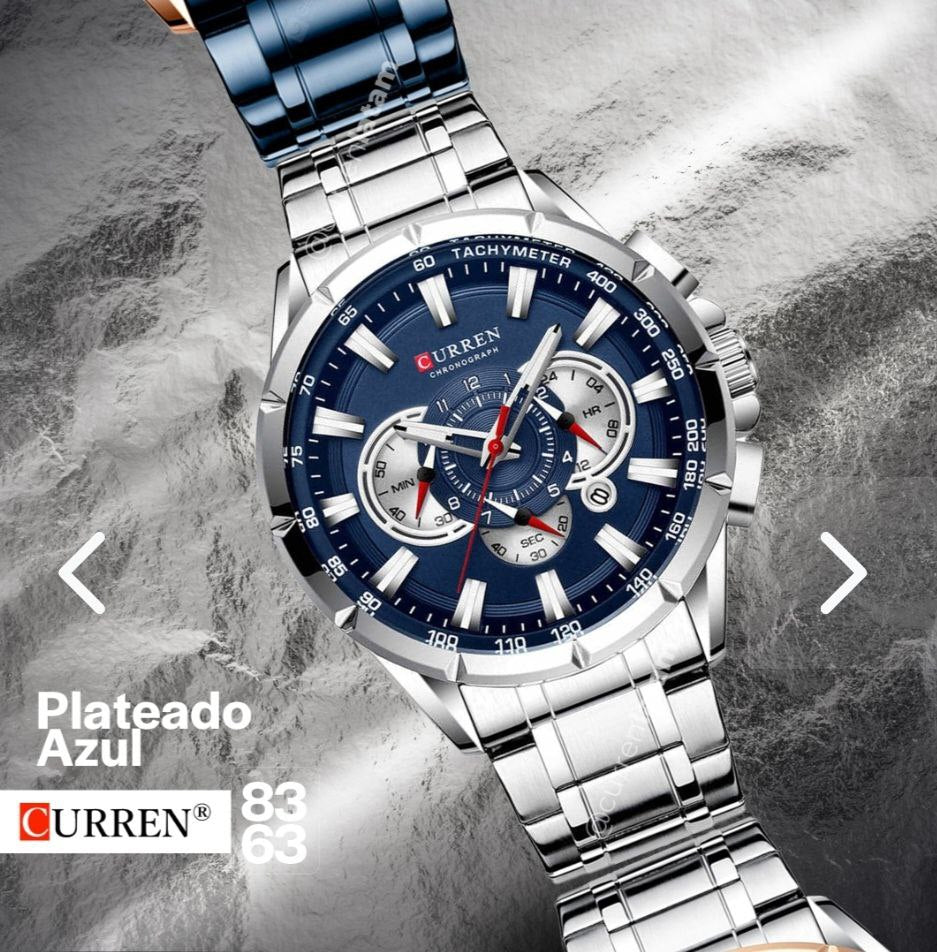 Reloj Curren 8363 Cuarzo Acero Inoxidabl
